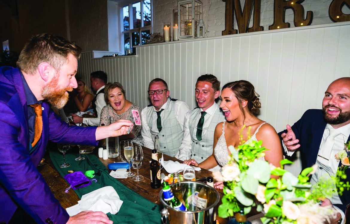 top table wedding magic