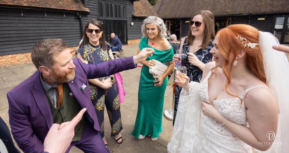 wedding reception magic