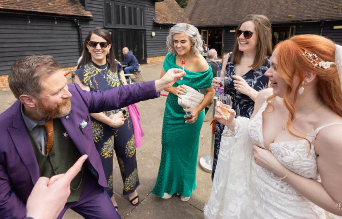 wedding reception magic