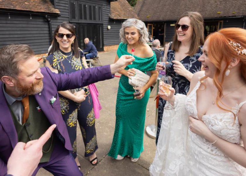 wedding reception magic