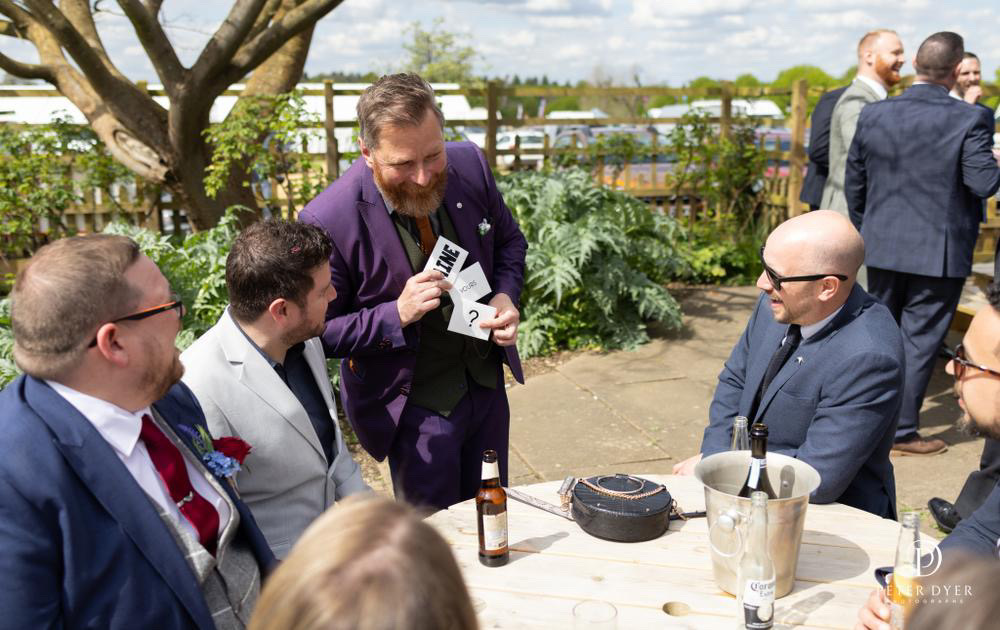 wedding magician knebworth barns