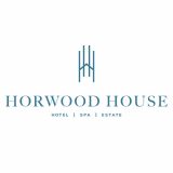 Horwood House logo: teal geometric vertical icon above the words 'HORWOOD HOUSE' and the tagline 'HOTEL | SPA | ESTATE'.